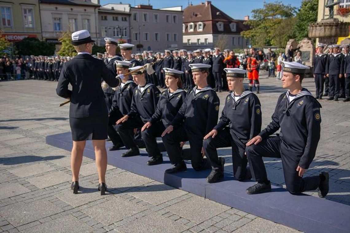 Ślubowanie w ZSM w Darłowie