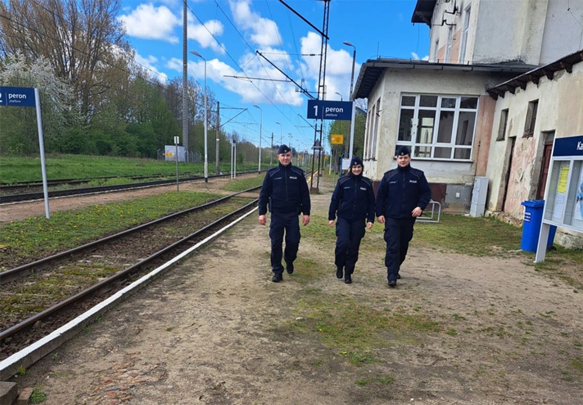 Słuchacze Szkoły Policji w Słupsku ponownie patrolują ulice powiatu sławieńskiego