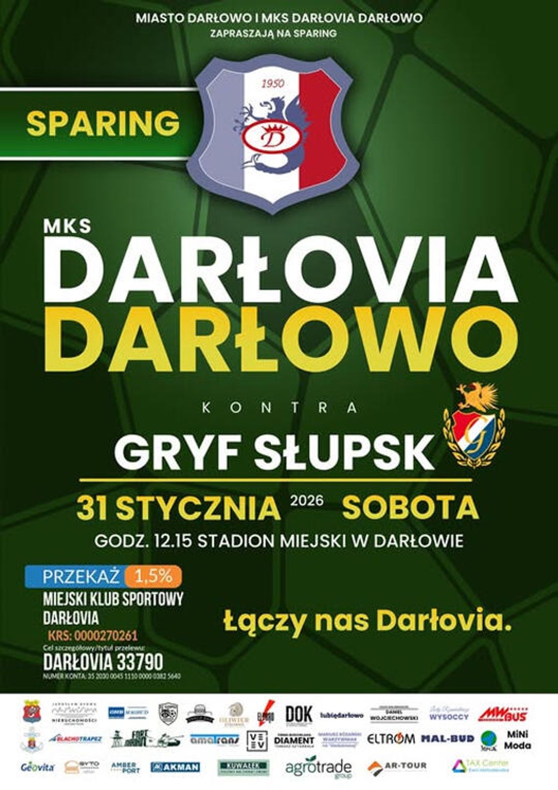 Sparing Darłovi Darłowo z Gryfem Słupsk