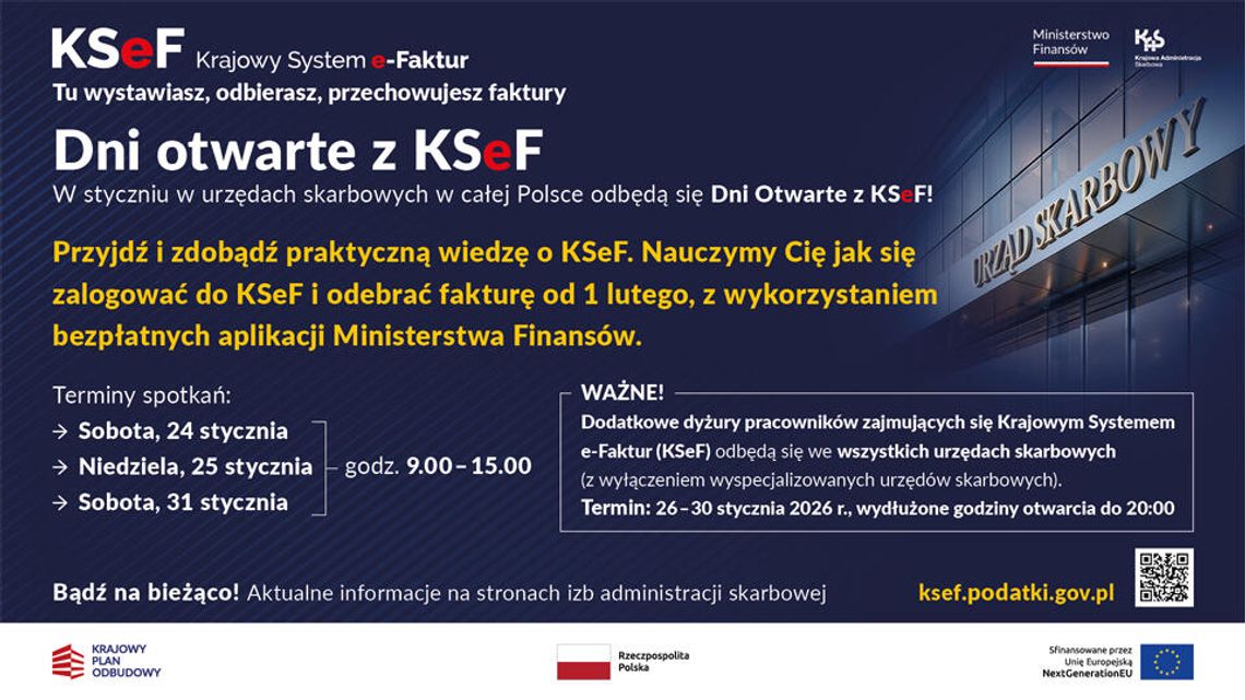 Urzędy skarbowe czynne w weekend. Przyjdź i zapytaj o KSeF Urzędy skarbowe czynne w weekend. Przyjdź i zapytaj o KSeF