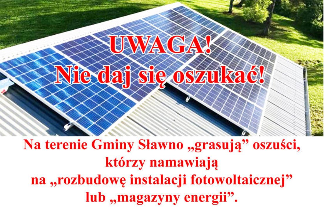 Uwaga na nieuczciwych przedstawicieli handlowych!
