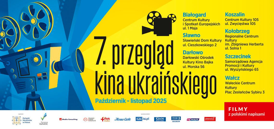 VII Przegląd Kina Ukraińskiego 2025 w Sławnie i Darłowie