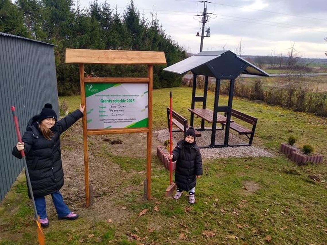 W Jarosławcu i Rusinowie nowe altany W Jarosławcu i Rusinowie nowe altany