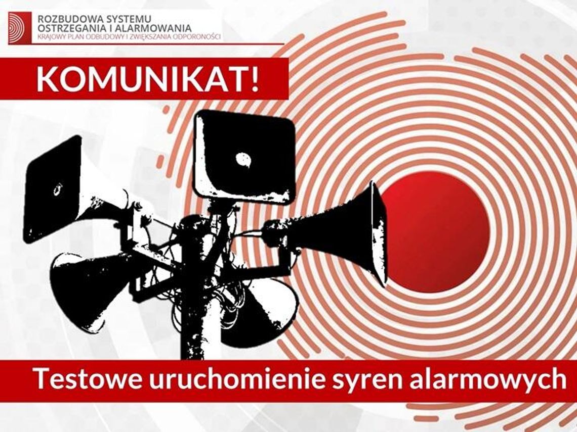 W Sławnie rozbrzmią syreny