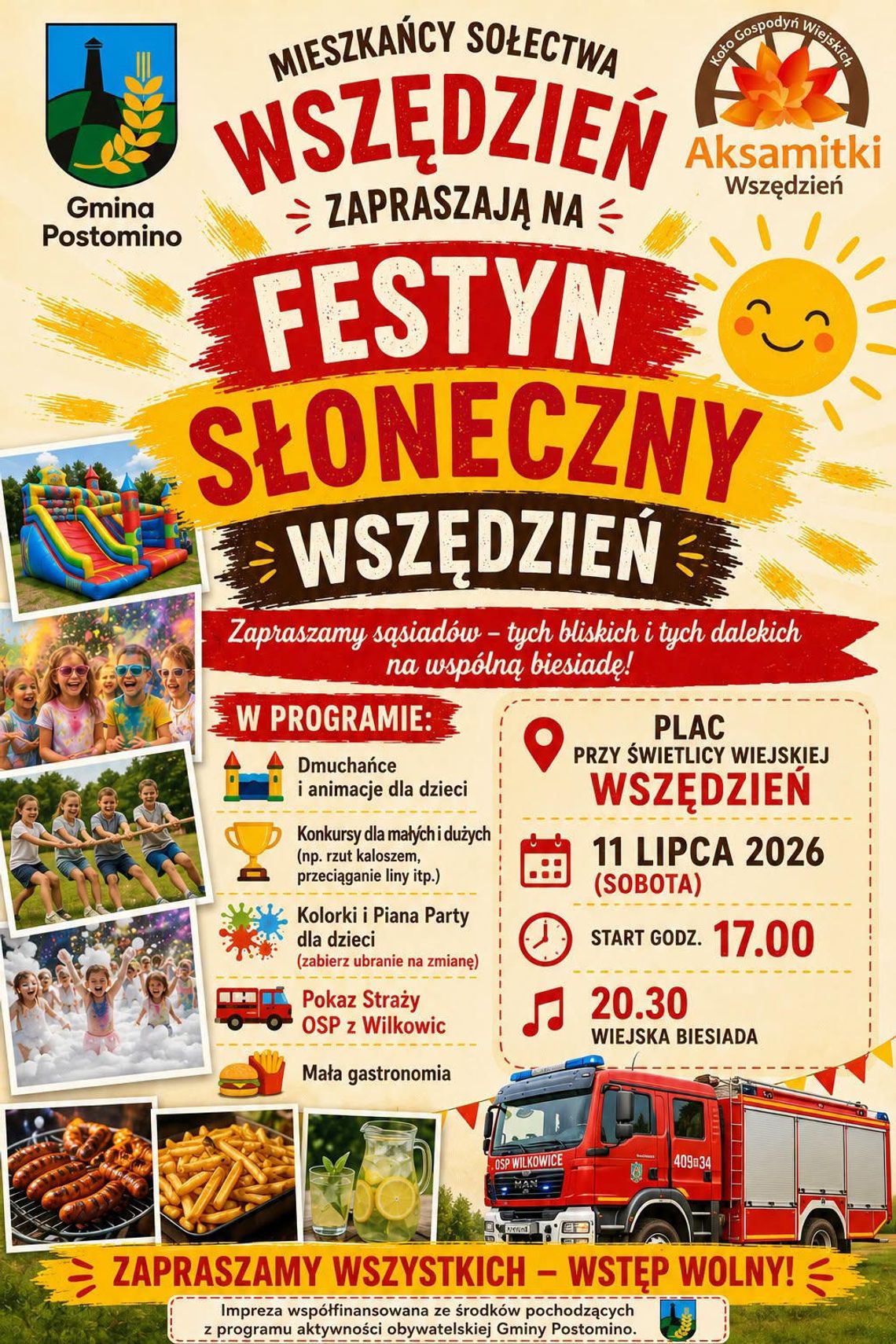 Wszedzień: Festyn Słoneczny Wszedzień: Festyn Słoneczny