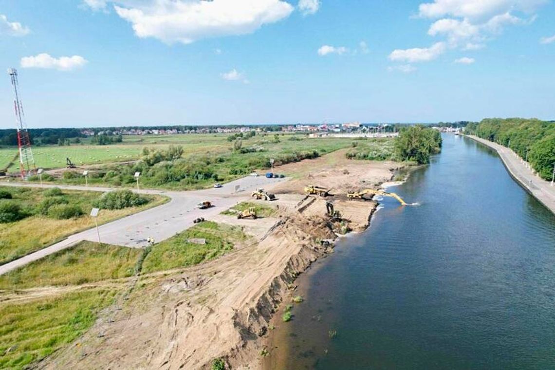 Zmiany w porcie Darłowo