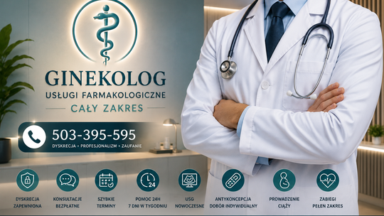 Ginekolog przywracanie cyklu 24h pilne wizyty nawet dziś!!