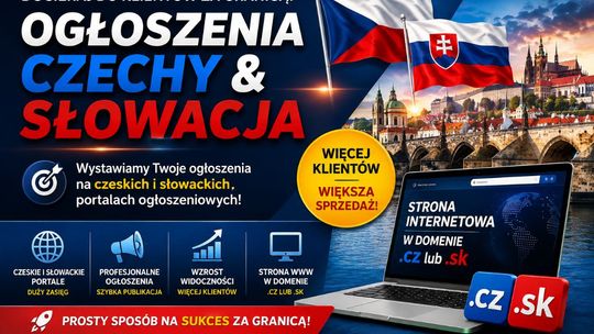 Promocja oferty Czechy i Słowacja przez portale ogłoszeniowe
