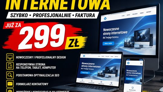 Strona internetowa ZA 299 ZŁ  •  FAKTURA | stronaza299.pl