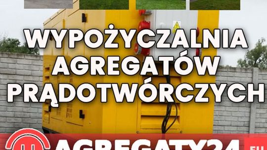 Wynajem agregatów prądotwórczych o różnej mocy