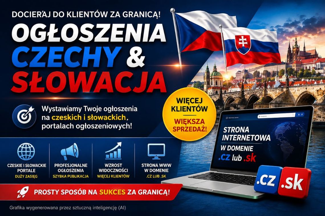 Promocja oferty Czechy i Słowacja przez portale ogłoszeniowe Promocja oferty Czechy i Słowacja przez portale ogłoszeniowe