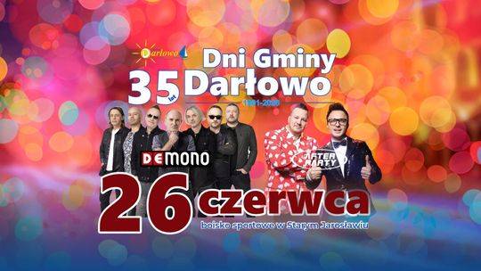 35 lat Gminy Darłowo – jubileusz pełen muzyki, emocji i wspólnej zabawy w Starym Jarosławiu