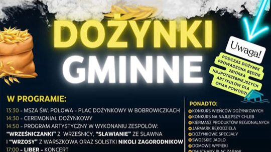 Bobrowiczki: Dożynki ze zbiórką dla powodzian