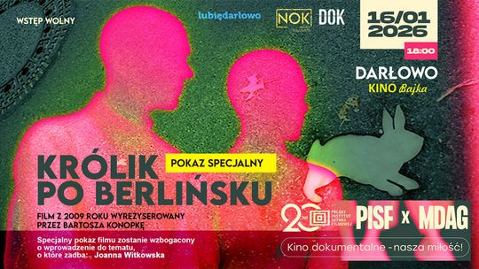 Darłowo: Królik po Berlińsku: kino dokumentalne – nasza miłość!