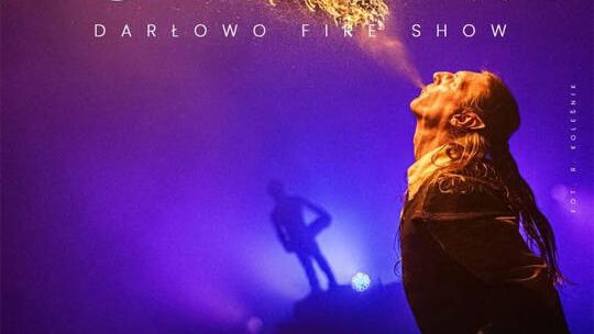 Darłowo: Pokaz ognia