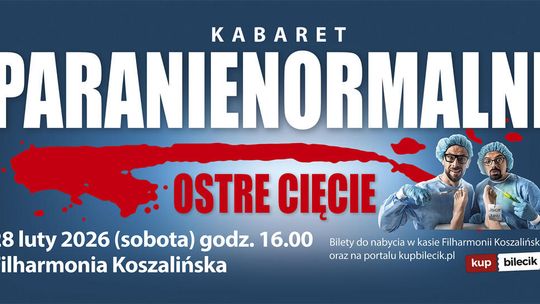Kabaret Paranienormalni w Filharmonii Koszalińskiej.