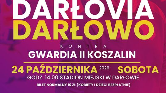 Darłowo: Mecz MKS Darłovia Darłowo & Gwardia Koszalin