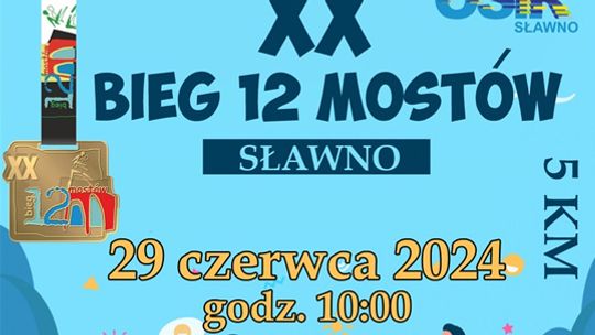 Sławno: XX Bieg 12 Mostów