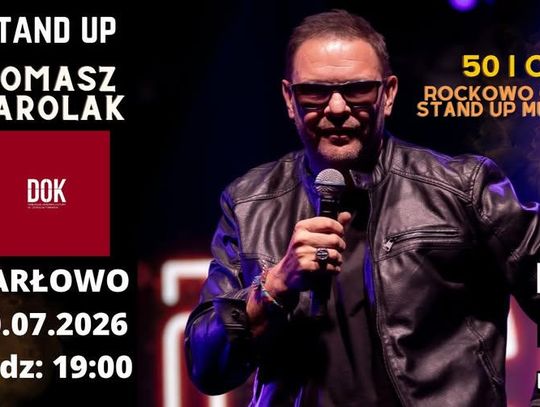 Darłowo DOK: TOMASZ KAROLAK  STAND UP - 50 i co?