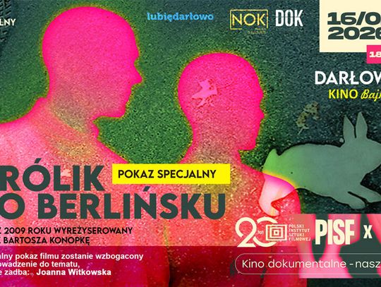 Darłowo: Królik po Berlińsku: kino dokumentalne – nasza miłość!