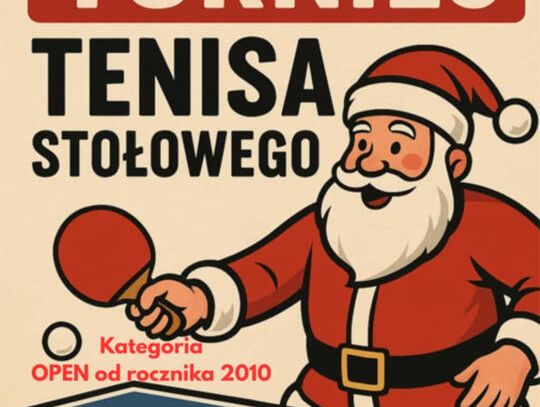 Mikołajkowy Turniej Tenisa Stołowego Mikołajkowy Turniej Tenisa Stołowego