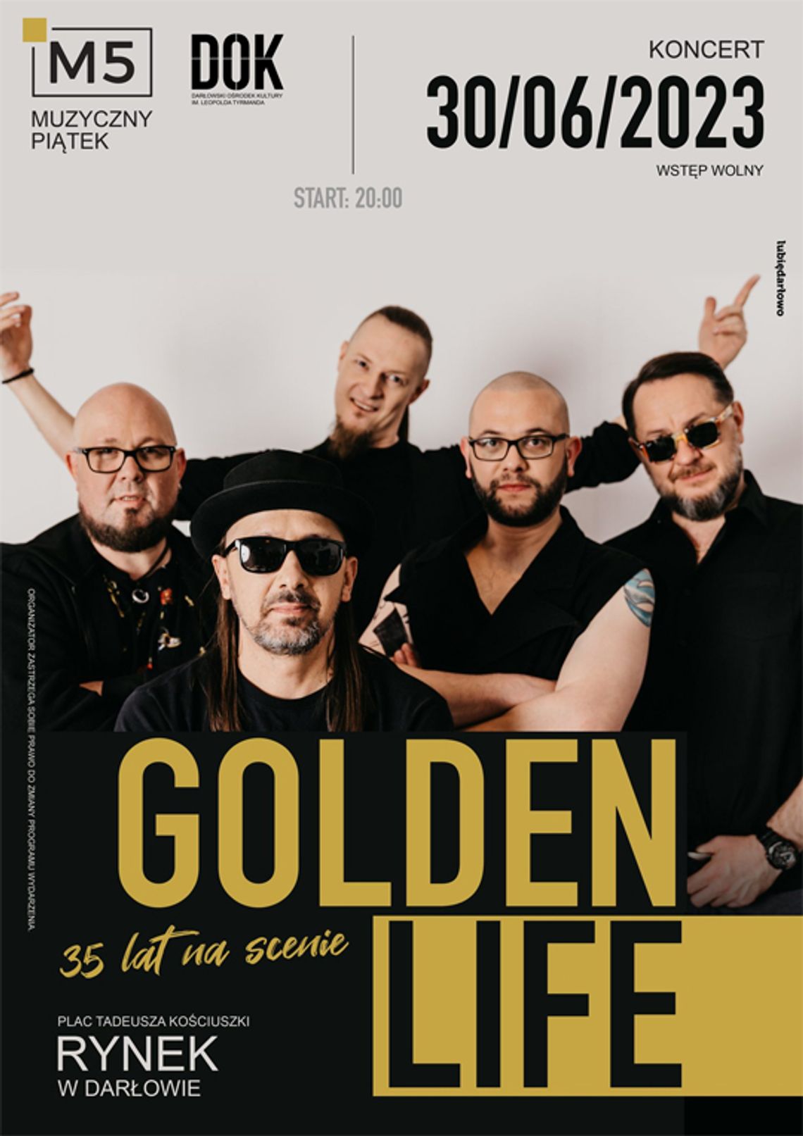 Darłowo:  Golden Life- koncert