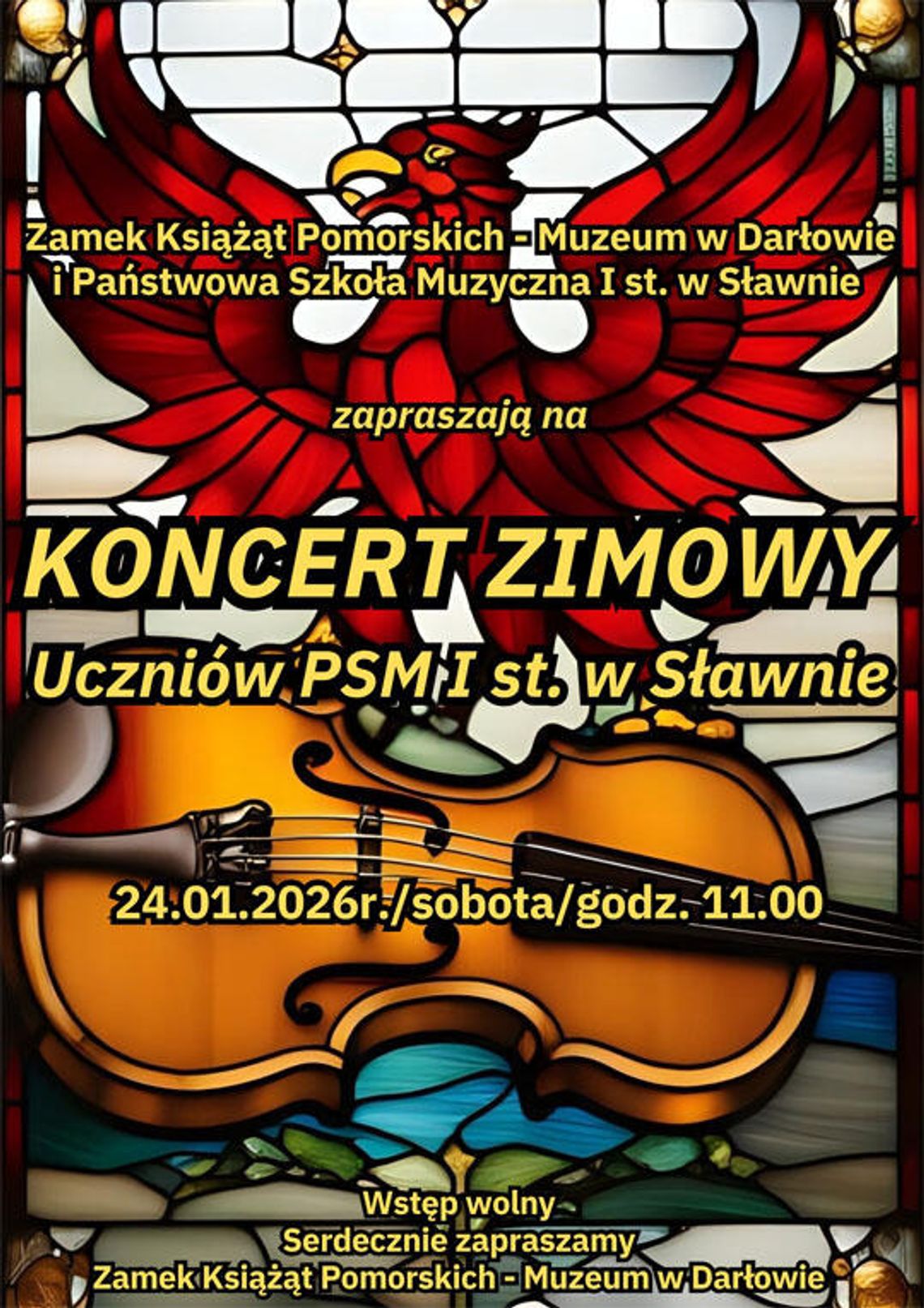 Darłowo: Koncert Zimowy na Zamku Książąt Pomorskich - Muzeum w Darłowie