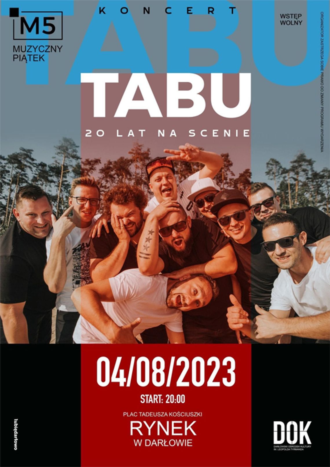 Darłowo: TABU - koncert