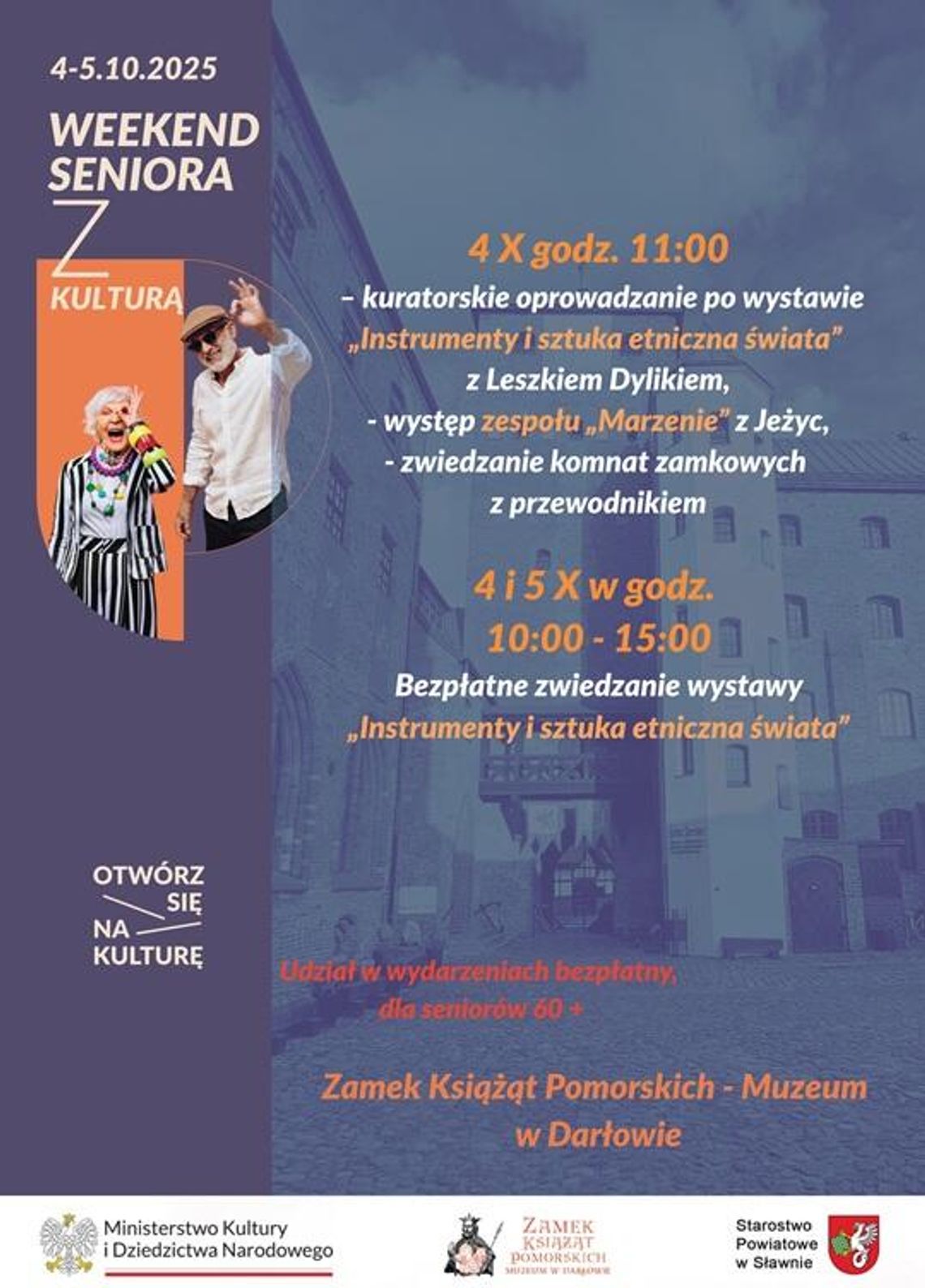 Darłowo: weekend seniora z kulturą