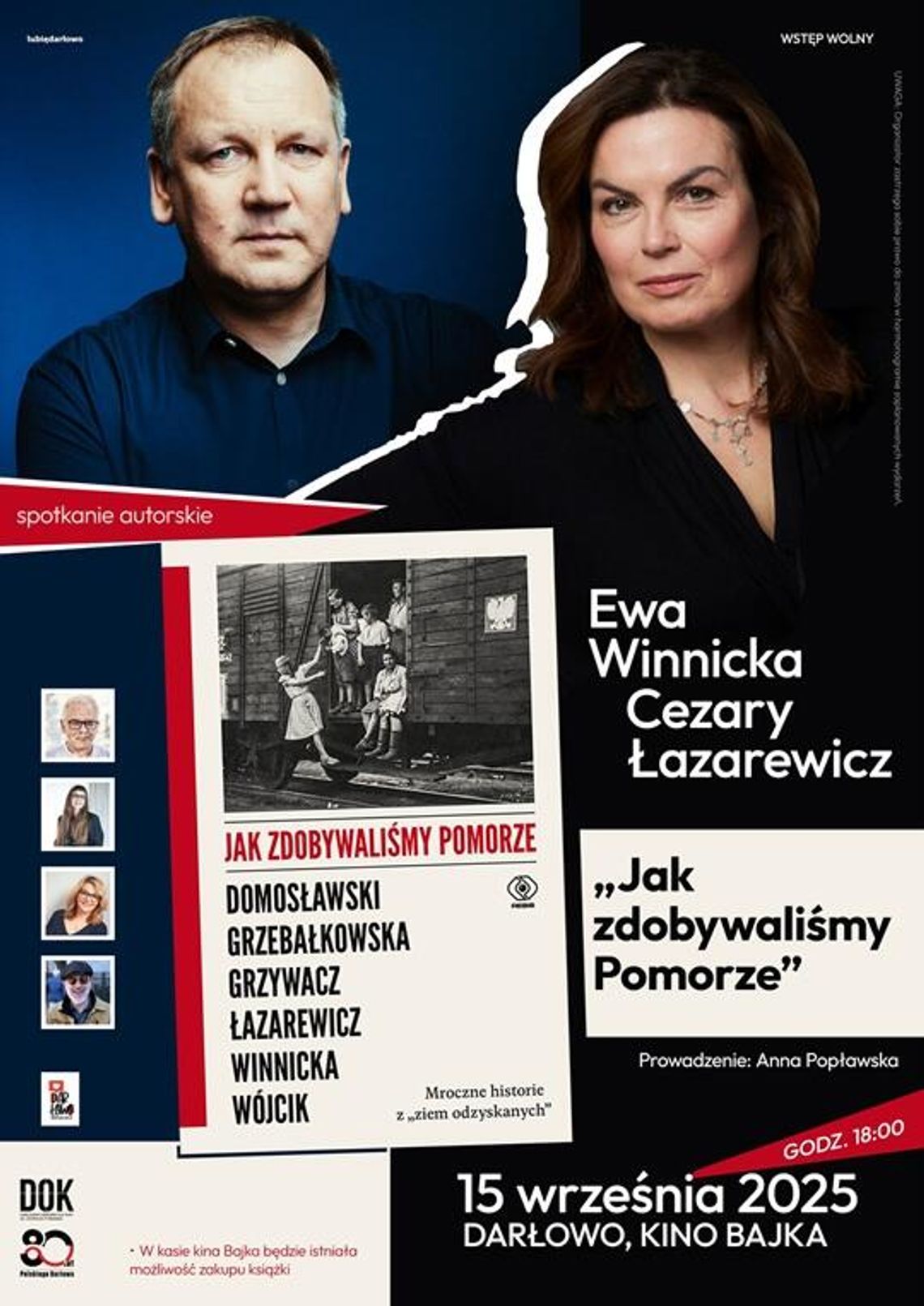 Jak zdobywaliśmy Pomorze - zaproszenie na spotkanie autorskie Jak zdobywaliśmy Pomorze - zaproszenie na spotkanie autorskie