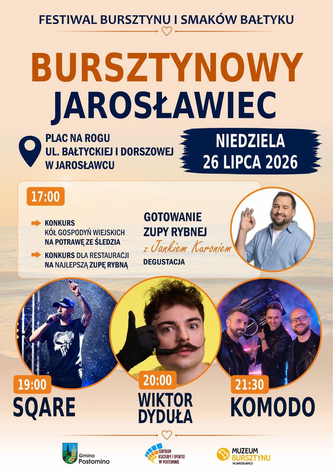 Jarosławiec: Festiwal Bursztynu i Smaków Bałtyku Jarosławiec: Festiwal Bursztynu i Smaków Bałtyku