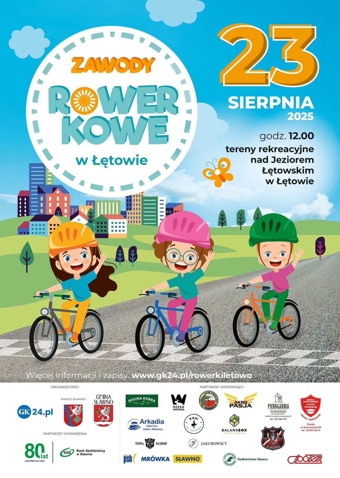 Łętowo: Zawody Rowerkowe dla najmłodszych Łętowo: Zawody Rowerkowe dla najmłodszych