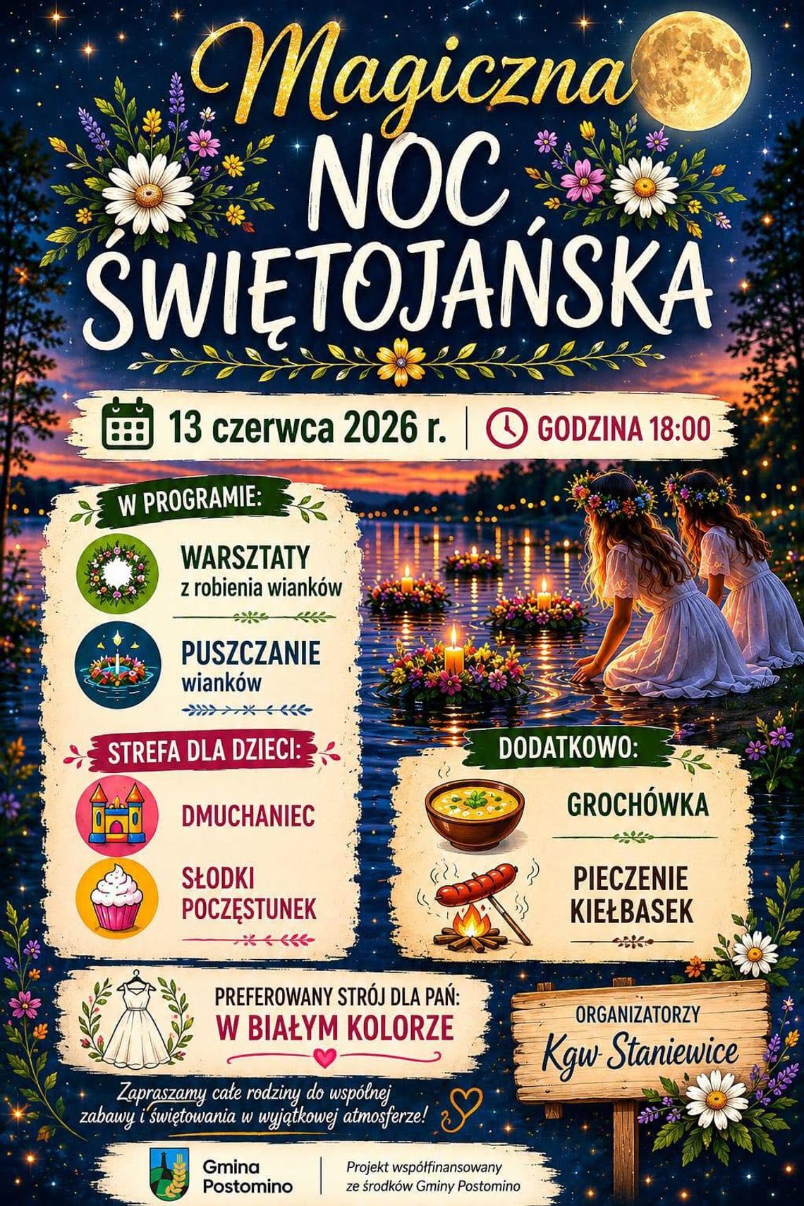 Magiczna Noc Świętojańska w Staniewicach