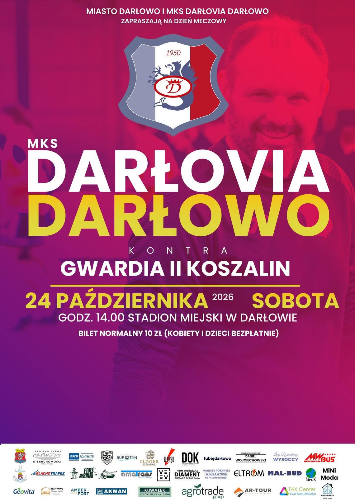 Darłowo: Mecz MKS Darłovia Darłowo & Gwardia Koszalin