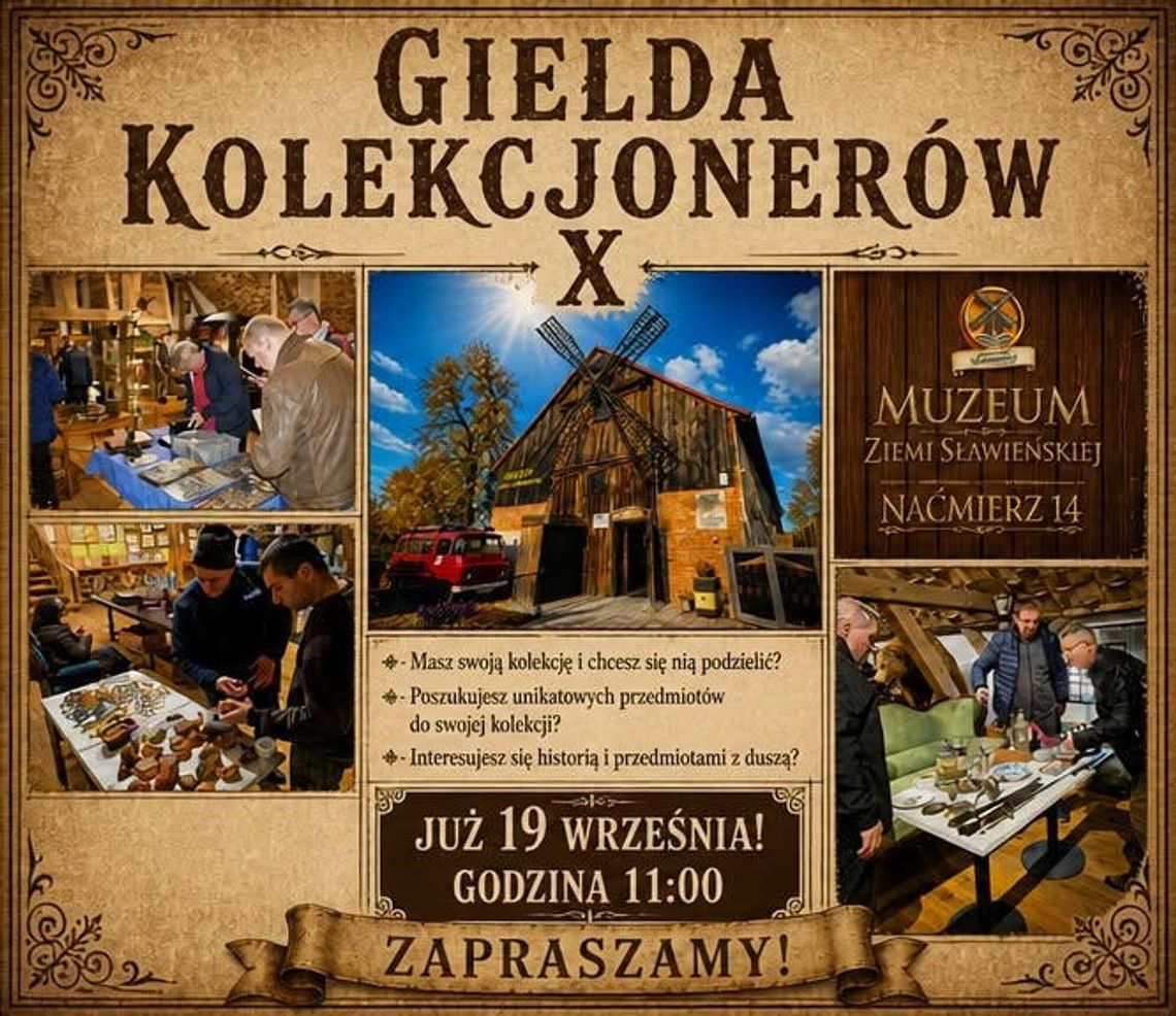 Naćmierz: Giełda Kolekcjonerów już jutro Naćmierz: Giełda Kolekcjonerów już jutro