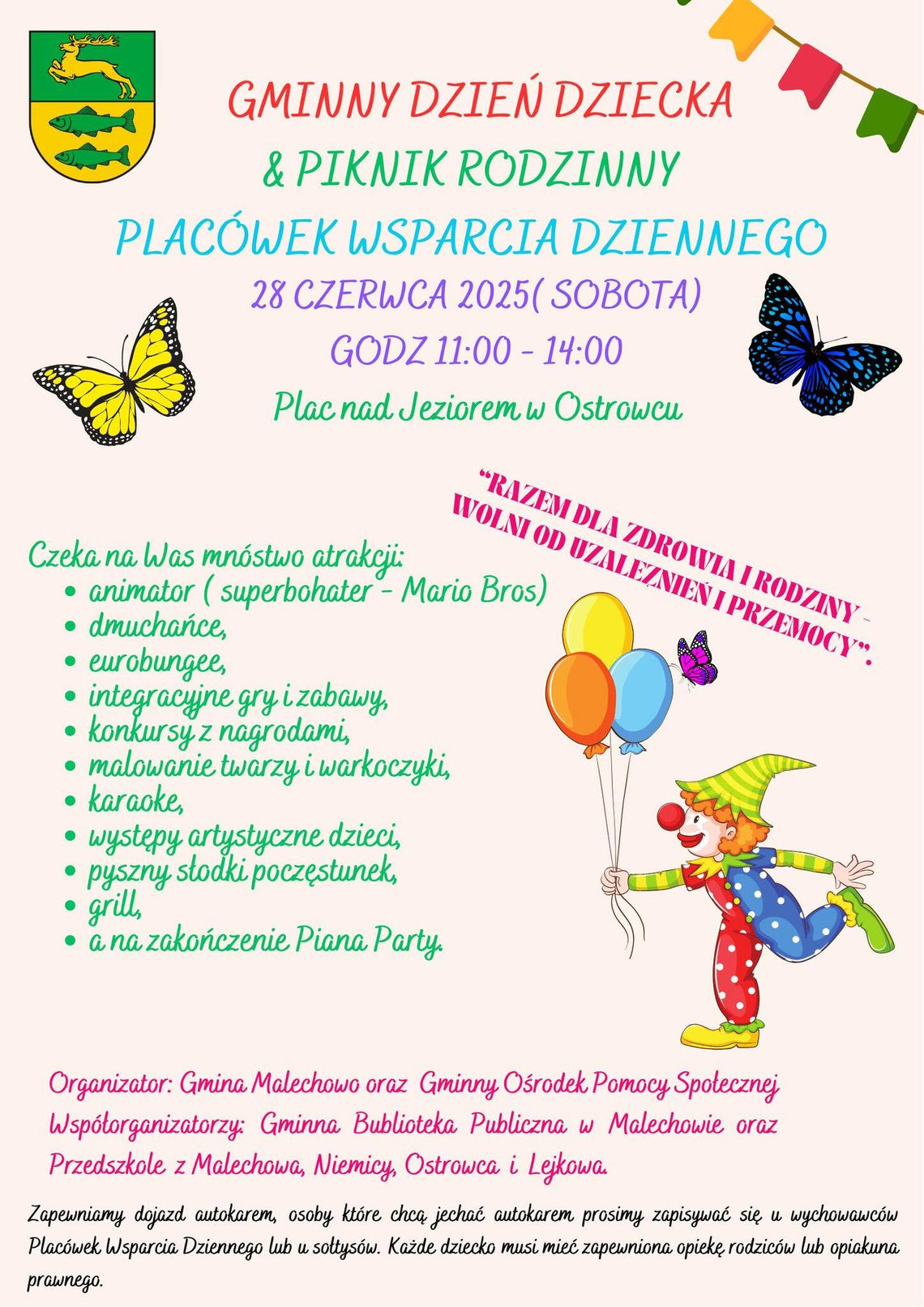Ostrowiec: Gminny Dzień Dziecka & Piknik Rodzinny Ostrowiec: Gminny Dzień Dziecka & Piknik Rodzinny