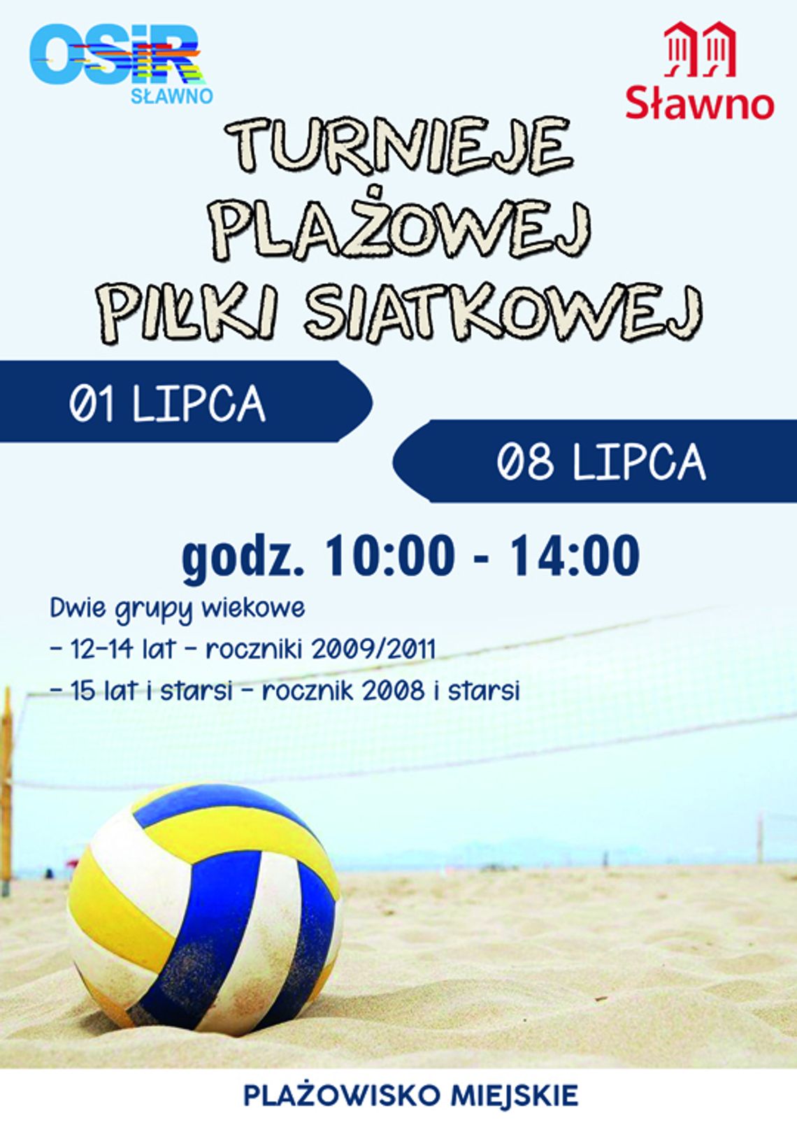 Piłka plażowa - Lato w mieście 2023