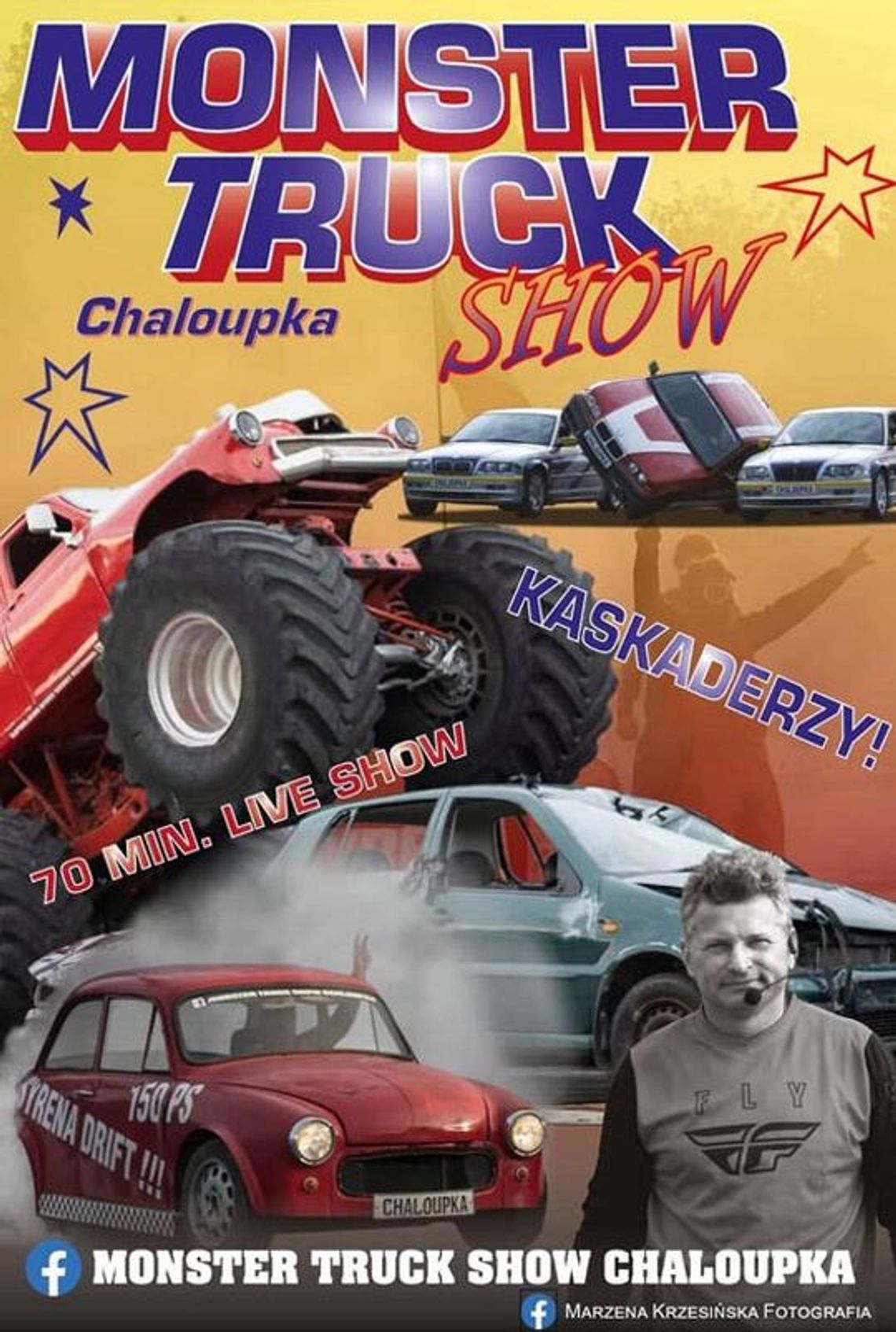 Sławno: Monster Truck Show Chaloupka Sławno: Monster Truck Show Chaloupka