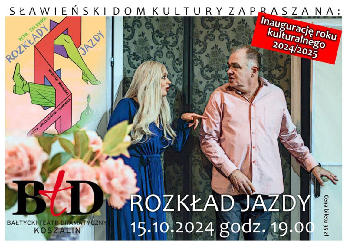 Sławno: Przedstawienie teatralne "Rozkład Jazdy"