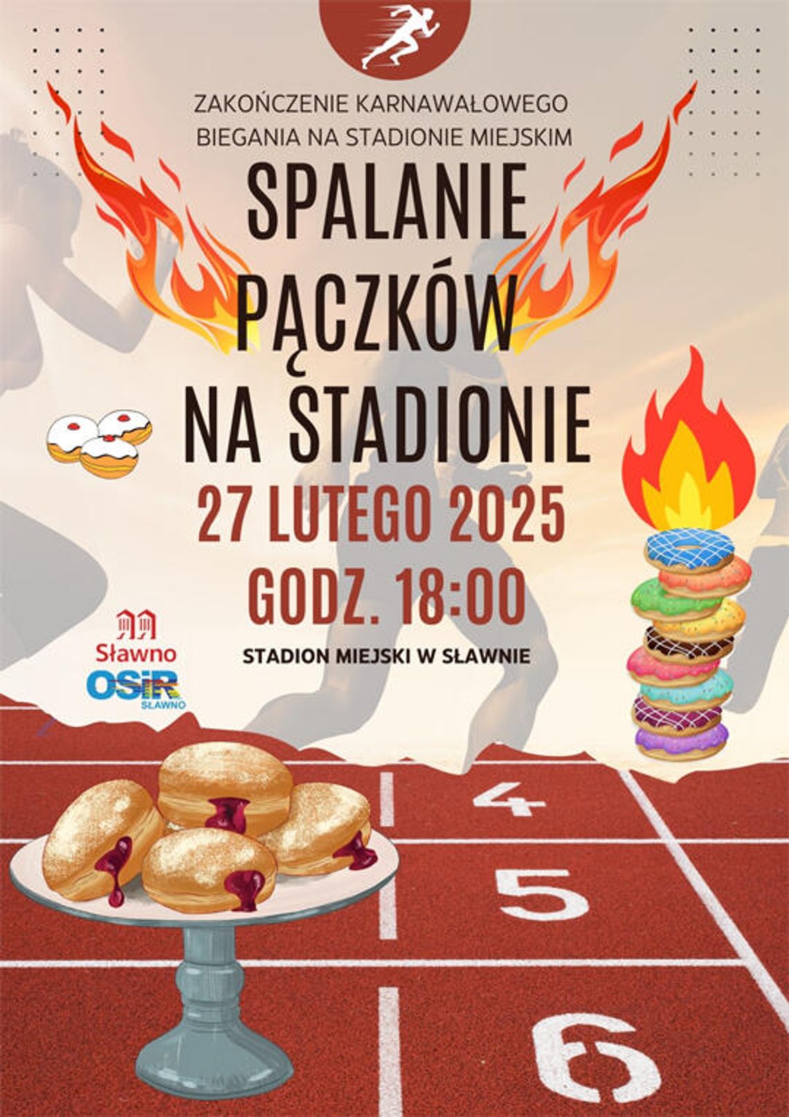 Sławno: Tłusty czwartek na Stadionie Miejskim