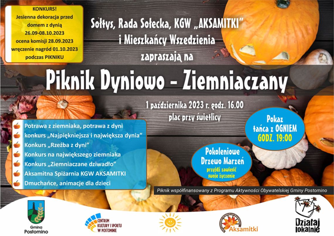 Wszedzień: Piknik Dyniowo - Ziemniaczany