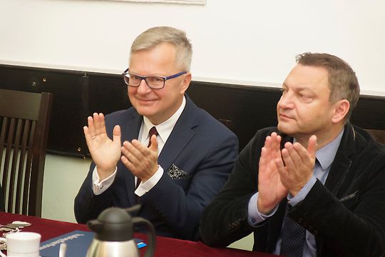 Arkadiusz Klimowicz i Wojciech Wiśniowski