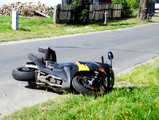 Sławsko: śmiertelny wypadek motocyklisty