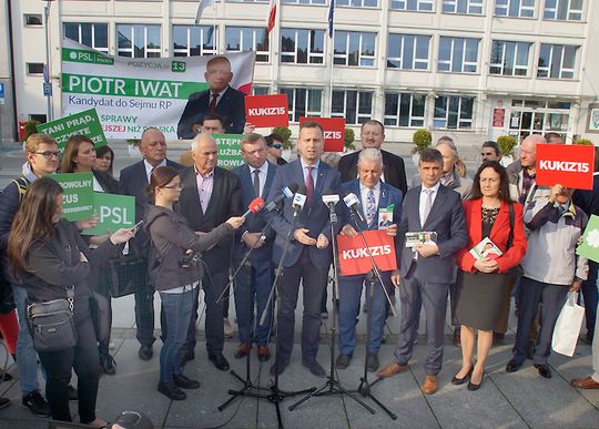 25.09 Koszalin - spotkanie z Władysławem Kosiniakiem-Kamyszem - prezesem PSL-u.
