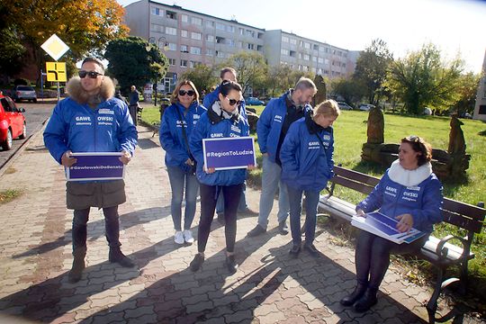 6.10 Sławno. "Ekipa wyborcza" Stanisława Gawłowskiego