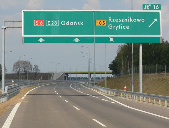 S6 oznakowanie kierunek Gdańsk