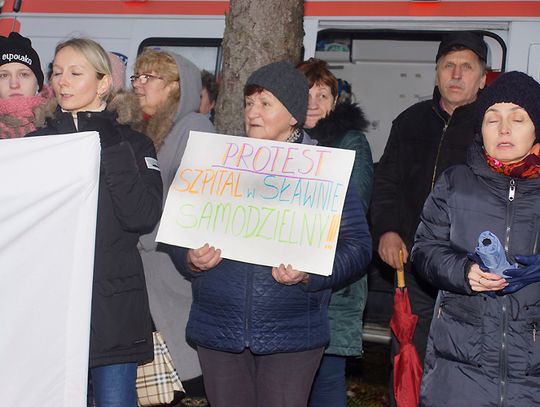 Sławno: protest w obronie szpitala powiatowego