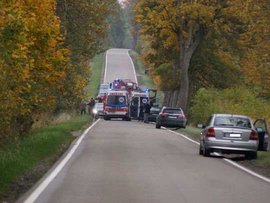 Staniewice - Tyń: efekt nieostrożnej jazdy