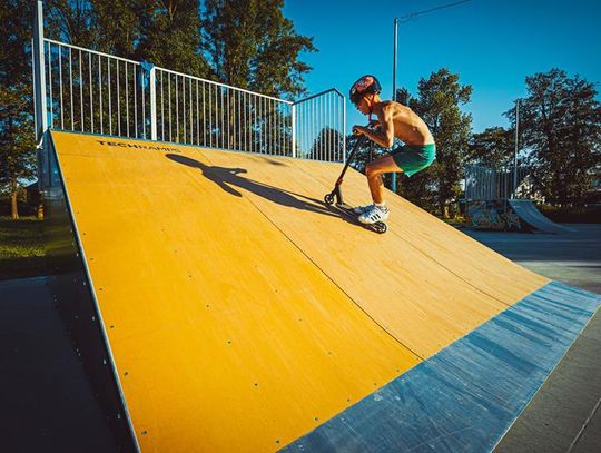 Darłowo Skatepark na Wyspie Łososiowej