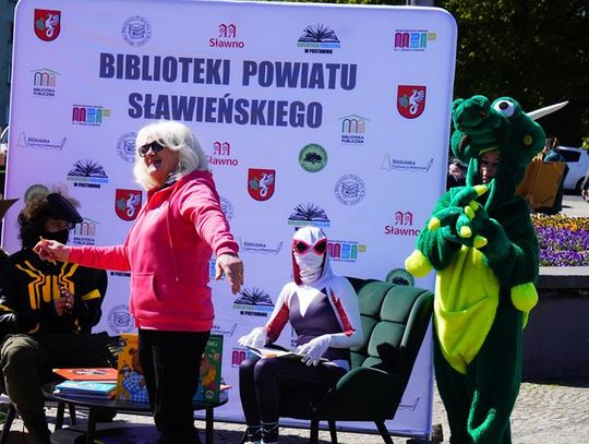 Sławno: happening na początek Tygodnia Bibliotek